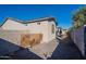 Private casita with adjacent wooden lattice fence at 2743 N Lema Dr, Mesa, AZ 85215