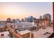 Aerial view of Downtown Phoenix, Arizona, showcasing city skyline at sunset at 310 S 4Th St # 1504, Phoenix, AZ 85004