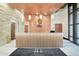 Modern building lobby with stylish reception desk at 310 S 4Th St # 1504, Phoenix, AZ 85004