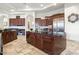 Gourmet kitchen with large island and stainless steel appliances at 9968 W Jj Ranch Rd, Peoria, AZ 85383