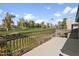 Private balcony overlooking a lush green golf course at 10796 N 78Th St, Scottsdale, AZ 85260