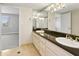 Bathroom boasts double sinks and granite countertop at 10796 N 78Th St, Scottsdale, AZ 85260