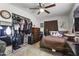 Bedroom with double bed and ample closet space at 11111 W Hollywood Ave, Youngtown, AZ 85363