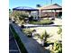 Large backyard with patio and fountain at 143 W Michelle Dr, Phoenix, AZ 85023