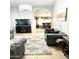Spacious living area showcasing a view of the dining room at 143 W Michelle Dr, Phoenix, AZ 85023