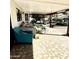 Covered patio with seating area and outdoor furniture at 143 W Michelle Dr, Phoenix, AZ 85023