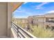 Balcony view overlooking desert landscape and neighboring building at 19777 N 76Th St # 3246, Scottsdale, AZ 85255