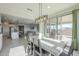 Spacious dining area with sliding glass doors leading to a patio at 20121 W Lilac St, Buckeye, AZ 85326