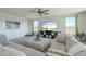 Comfortable living room with sectional sofa and large TV at 20121 W Lilac St, Buckeye, AZ 85326