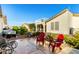 Spacious backyard with patio and garden at 3301 S Goldfield Rd # 2068, Apache Junction, AZ 85119