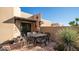 Spacious patio with seating area, perfect for outdoor dining and relaxation at 37222 N Tom Darlington Dr # 6, Carefree, AZ 85377