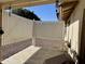 Covered patio with privacy fence and grill at 5415 W Desert Hills Dr, Glendale, AZ 85304