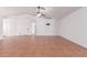 Open living area with tile flooring, vaulted ceiling and an easy flow to other spaces at 548 N 82Nd St, Mesa, AZ 85207