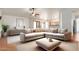 Tastefully furnished living room with plush seating, neutral walls, and stylish decor at 548 N 82Nd St, Mesa, AZ 85207
