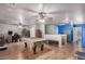 Game room with pool table and view of home office at 6962 W Glenn Dr, Glendale, AZ 85303
