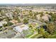 Aerial view of a house with pool, located near main roads and amenities at 8709 E Irish Hunter Trl, Scottsdale, AZ 85258