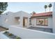 Modern entryway with clean lines and a sleek design at 8709 E Irish Hunter Trl, Scottsdale, AZ 85258