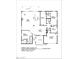 Detailed floor plan of a 4-bedroom, 3-bath home with a 2-car garage, and 3739 sqft of livable space at 8709 E Irish Hunter Trl, Scottsdale, AZ 85258
