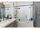 Clean bathroom with walk-in shower and modern fixtures at 8802 E Rimrock Dr, Scottsdale, AZ 85255
