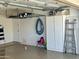 Garage with overhead storage and extra space for storage at 10405 W Patrick Ln, Peoria, AZ 85383