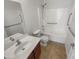 Clean bathroom, featuring a tub and shower combination at 11436 W Austin Thomas Dr, Surprise, AZ 85378