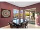 Breakfast nook with patio access and mountain views at 12544 N 120Th Pl, Scottsdale, AZ 85259