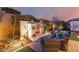 Cozy patio with fire pit, perfect for outdoor entertaining at 13162 W Duane Ln, Peoria, AZ 85383