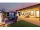 Spacious patio with views into the home's interior at 13162 W Duane Ln, Peoria, AZ 85383