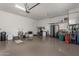 Garage with overhead storage and ample space at 13162 W Duane Ln, Peoria, AZ 85383