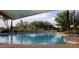 Resort-style pool with a relaxing waterfall feature at 13162 W Duane Ln, Peoria, AZ 85383