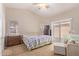 Spacious primary bedroom with ample natural light and backyard access at 15306 W Eureka Trl, Surprise, AZ 85374