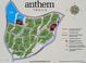 Map of Anthem community trails with various amenities at 2527 W Kit Carson Trl, Anthem, AZ 85086