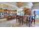Gourmet kitchen features ample counter space and island seating at 2625 W Desert Hills Dr, Phoenix, AZ 85086