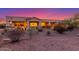 Spacious backyard with desert landscaping at 3205 S Ponderosa Dr, Gold Canyon, AZ 85118