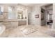 Spa-like bathroom with double vanity and a large walk-in shower at 3205 S Ponderosa Dr, Gold Canyon, AZ 85118