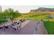 Community bocce ball courts with mountain views at 3205 S Ponderosa Dr, Gold Canyon, AZ 85118