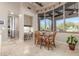 Charming breakfast nook with built-in seating and views at 3205 S Ponderosa Dr, Gold Canyon, AZ 85118