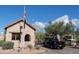 Gated community entrance with guardhouse at 3205 S Ponderosa Dr, Gold Canyon, AZ 85118