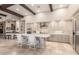 Gourmet kitchen with island, stainless steel appliances at 3205 S Ponderosa Dr, Gold Canyon, AZ 85118