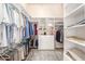 Large walk-in closet with ample shelving and hanging space at 3205 S Ponderosa Dr, Gold Canyon, AZ 85118