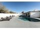 Luxury pool with multiple lounge chairs and a fire pit at 6516 N 43Rd Pl, Paradise Valley, AZ 85253