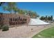 The Anthem community entrance with its distinctive signage and lush landscaping at 6546 W Georgetown Way, Florence, AZ 85132