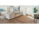 Light and airy living room with hardwood floors and modern decor at 8214 E Northland Dr, Scottsdale, AZ 85251