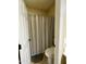 Clean bathroom with toilet and shower at 861 E Toledo St, Gilbert, AZ 85295