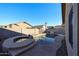 Inviting pool and spa with a volleyball net at 21925 N 78Th Dr, Peoria, AZ 85383