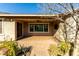 Covered patio with pavers and string lighting at 22091 E Russet Rd, Queen Creek, AZ 85142