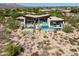 Luxury home with pool and desert landscaping; stunning mountain views at 38300 N 102Nd St, Scottsdale, AZ 85262