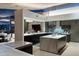 Modern kitchen with a marble island, sleek cabinets, and stainless steel appliances at 38300 N 102Nd St, Scottsdale, AZ 85262