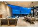 Desert patio with comfortable seating, outdoor dining, pool and unobstructed mountain views at 38300 N 102Nd St, Scottsdale, AZ 85262