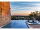 Stunning pool and spa with waterfall feature at 38300 N 102Nd St, Scottsdale, AZ 85262